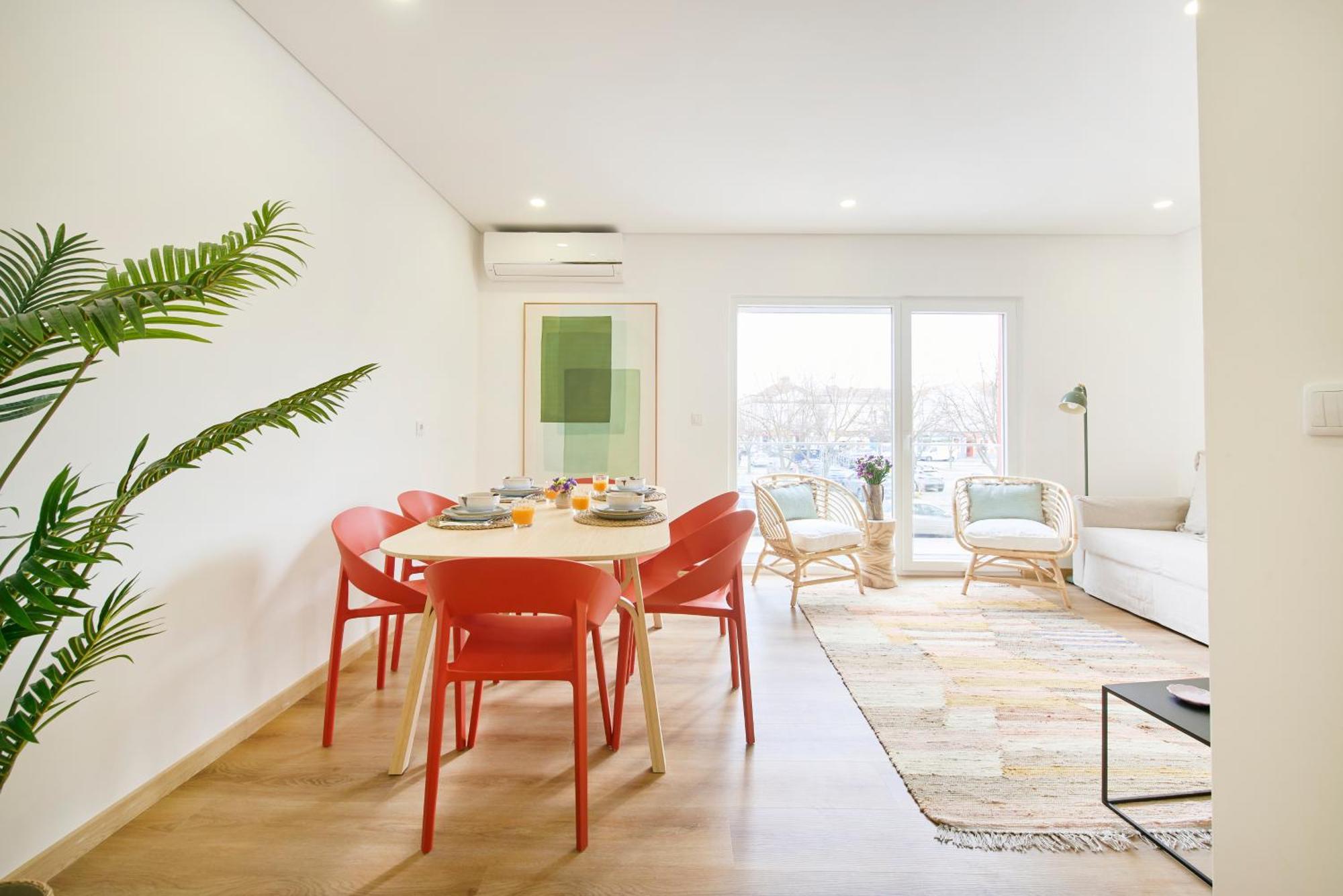 Apartment Beachside Modern Flat With Ac, By Timecooler Setúbal
